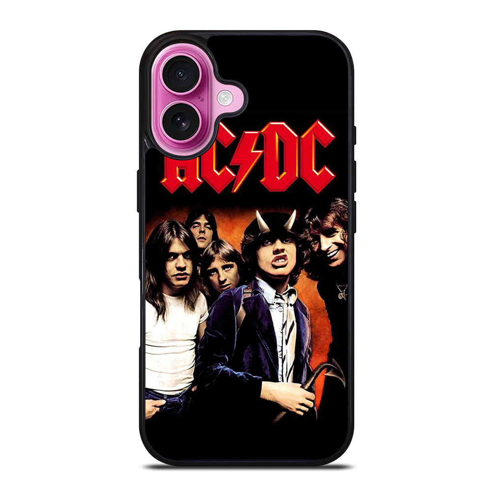 ACDC ROCK BAND 3 iPhone 16 Plus Case Cover