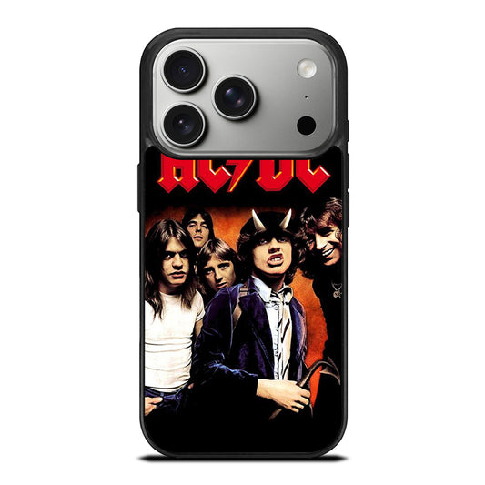 ACDC ROCK BAND 3 iPhone 17 Pro Case Cover