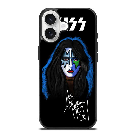 ACE FREHLEY SIGNATURE KISS BAND iPhone 17 Case Cover