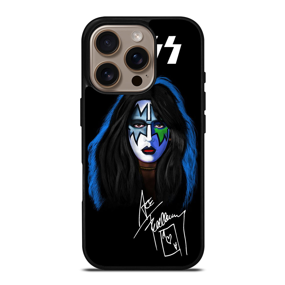 ACE FREHLEY SIGNATURE KISS BAND iPhone 16 Pro Case Cover