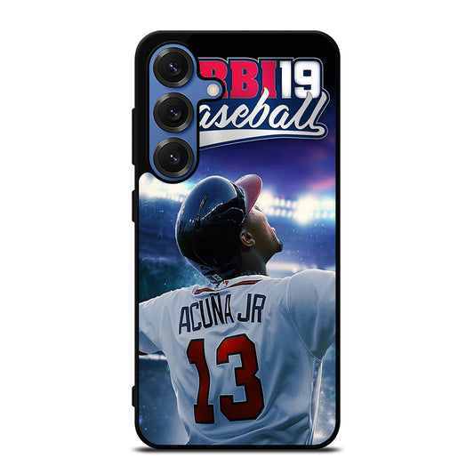 ACUNA JR ATLANTA BRAVES 13 BASEBALL Samsung Galaxy S25 Case Cover