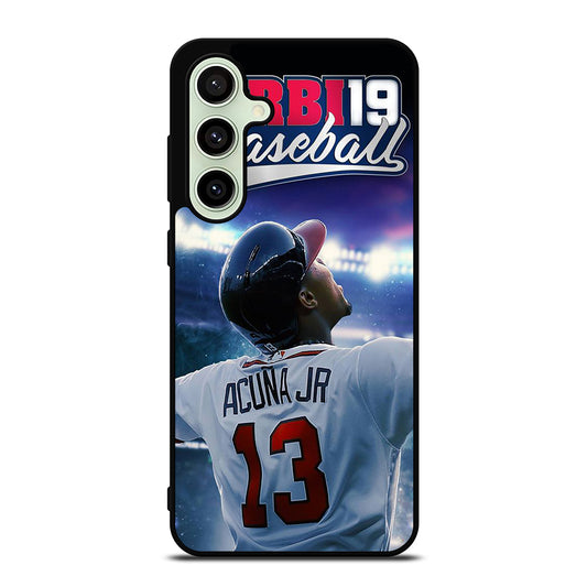 ACUNA JR ATLANTA BRAVES 13 BASEBALL Samsung Galaxy S24 FE Case Cover