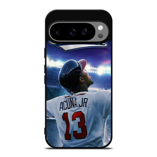 ACUNA JR ATLANTA BRAVES 13 BASEBALL Google Pixel 9 Pro XL Case Cover