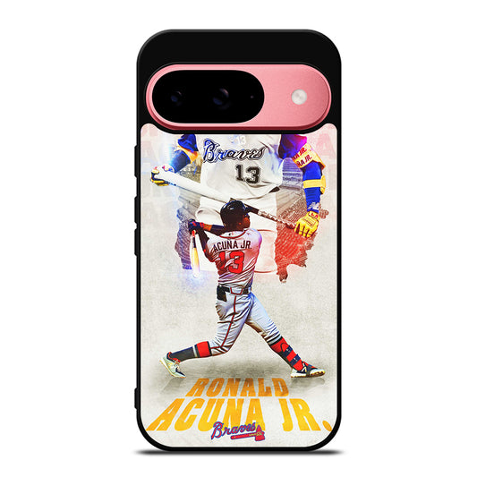 ACUNA JR ATLANTA BRAVES NBA Google Pixel 9 Case Cover