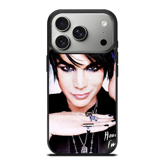 ADAM LAMBERT SINGER NEW iPhone 17 Pro Case Cover