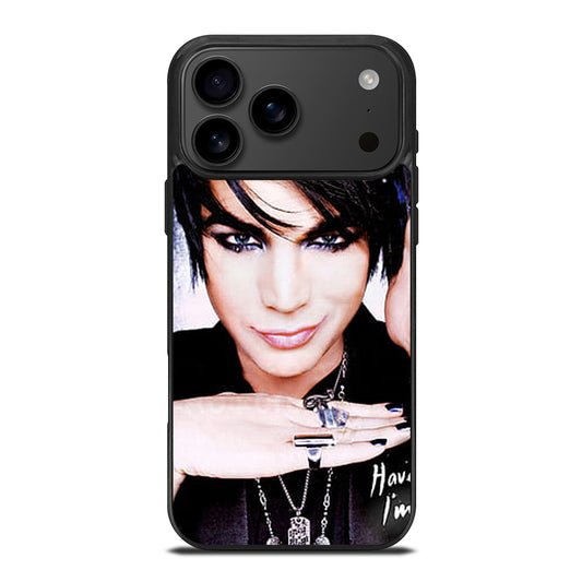 ADAM LAMBERT SINGER NEW iPhone 17 Pro Max Case Cover