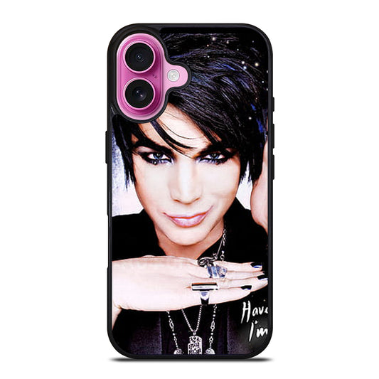 ADAM LAMBERT SINGER NEW iPhone 16 Plus Case Cover