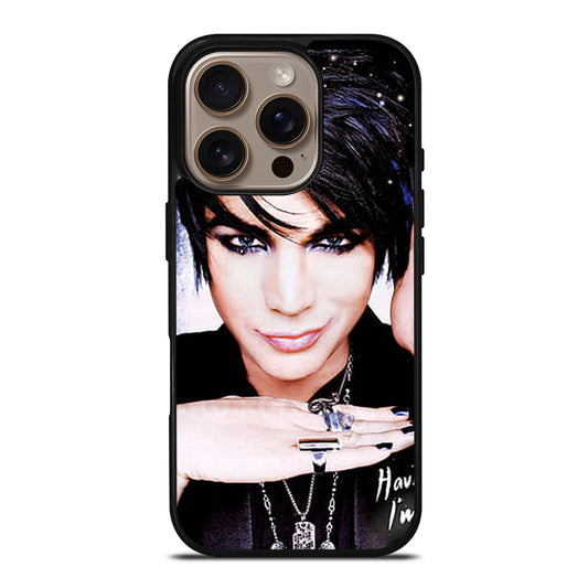 ADAM LAMBERT SINGER NEW iPhone 16 Pro Case Cover