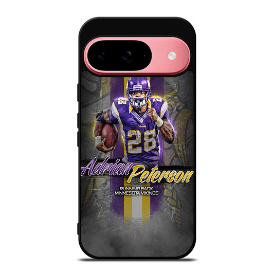 ADRIAN PETERSON 28 FOOTBALL Google Pixel 9 Case Cover