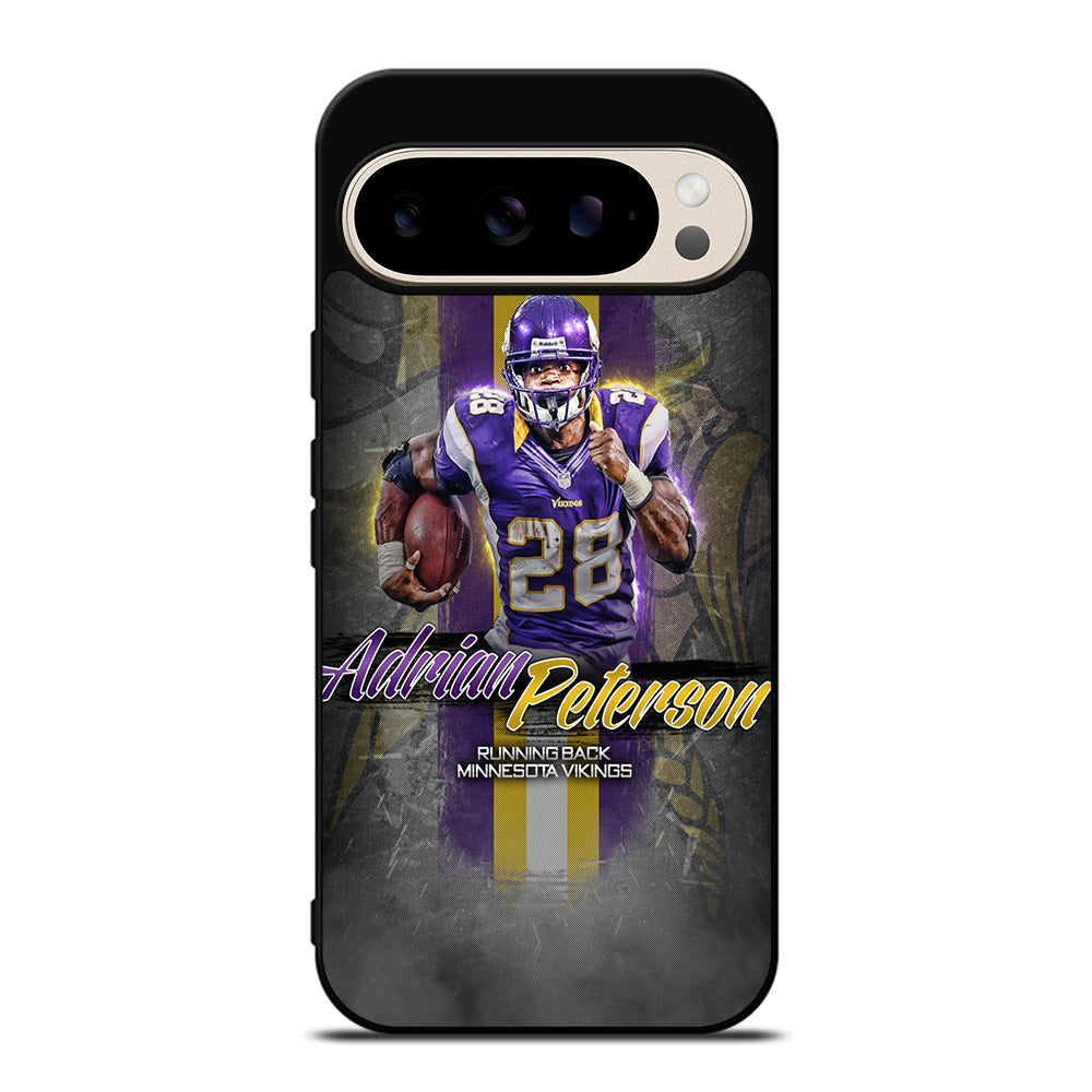 ADRIAN PETERSON 28 FOOTBALL Google Pixel 9 Pro Case Cover