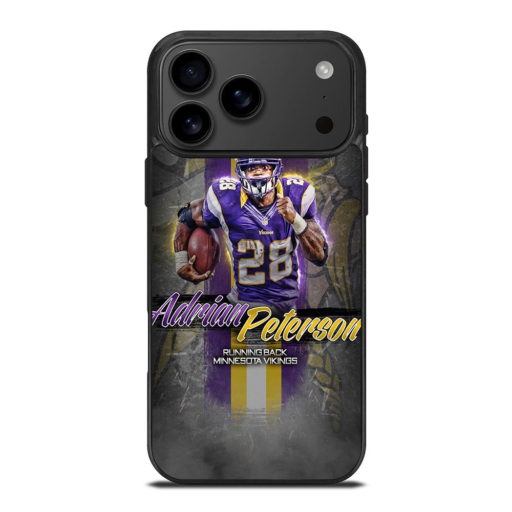 ADRIAN PETERSON 28 FOOTBALL iPhone 17 Pro Max Case Cover