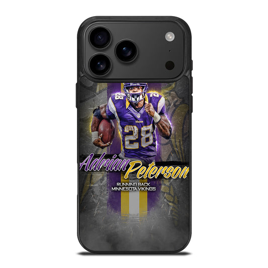 ADRIAN PETERSON 28 FOOTBALL iPhone 17 Pro Max Case Cover