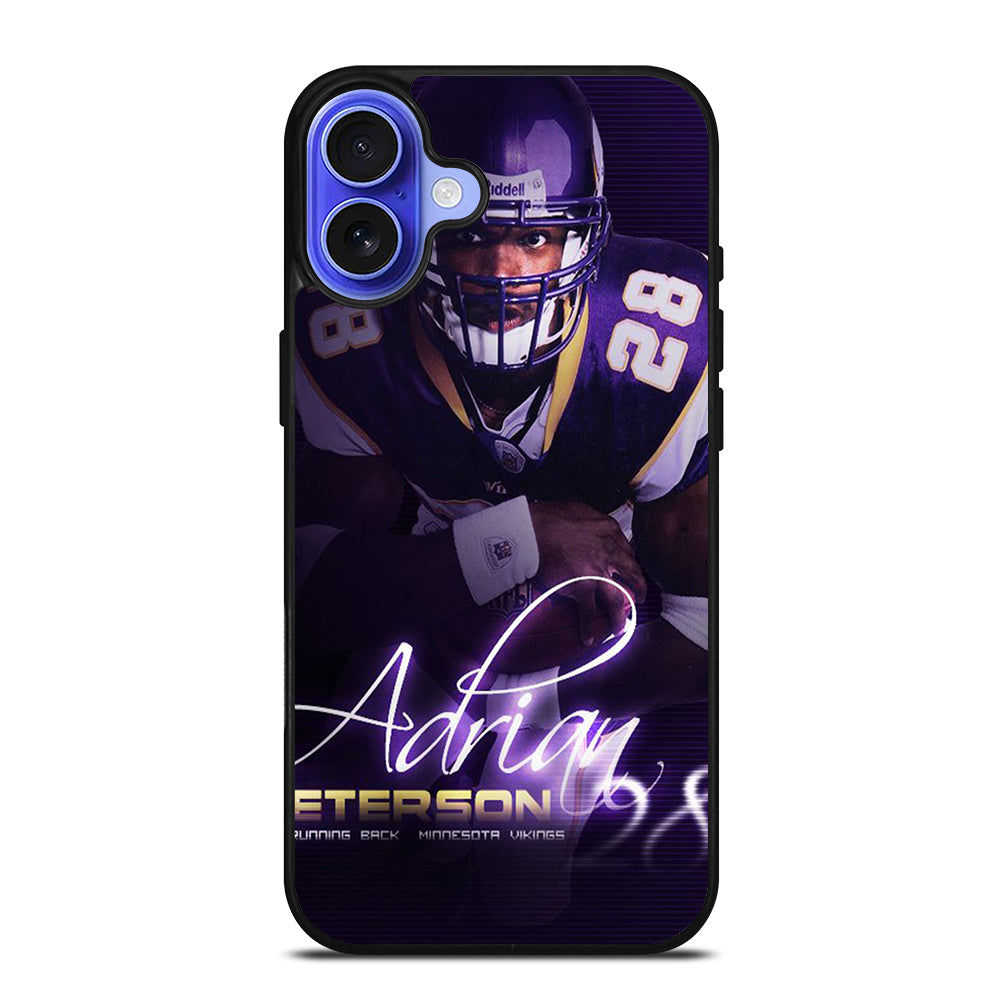 ADRIAN PETERSON FOOTBALL PLAYER iPhone 16 Case Cover