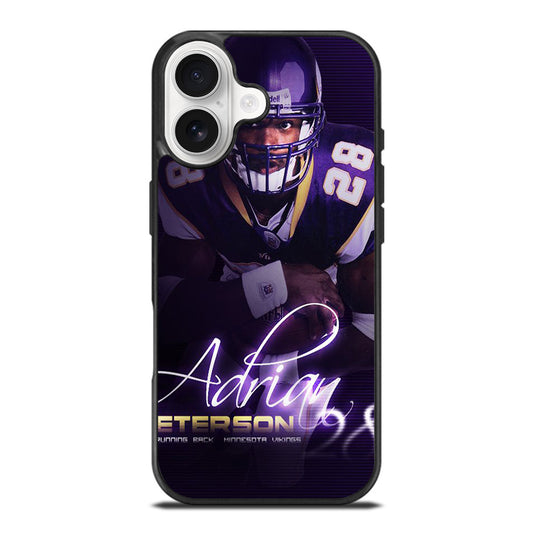 ADRIAN PETERSON FOOTBALL PLAYER iPhone 17 Case Cover
