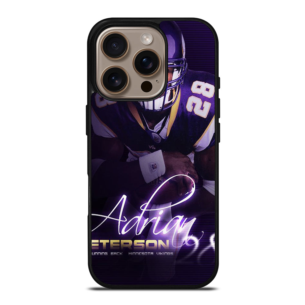 ADRIAN PETERSON FOOTBALL PLAYER iPhone 16 Pro Case Cover