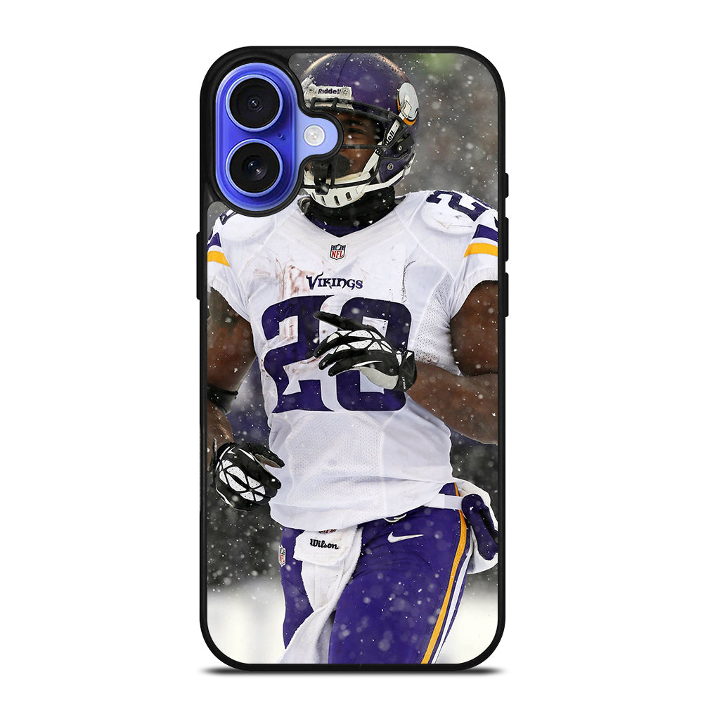 ADRIAN PETERSON VIKINGS MINNESOTA iPhone 16 Case Cover