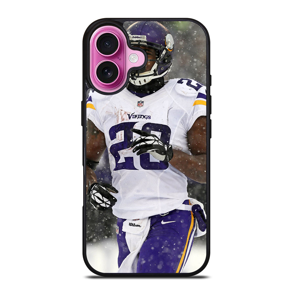 ADRIAN PETERSON VIKINGS MINNESOTA iPhone 16 Plus Case Cover