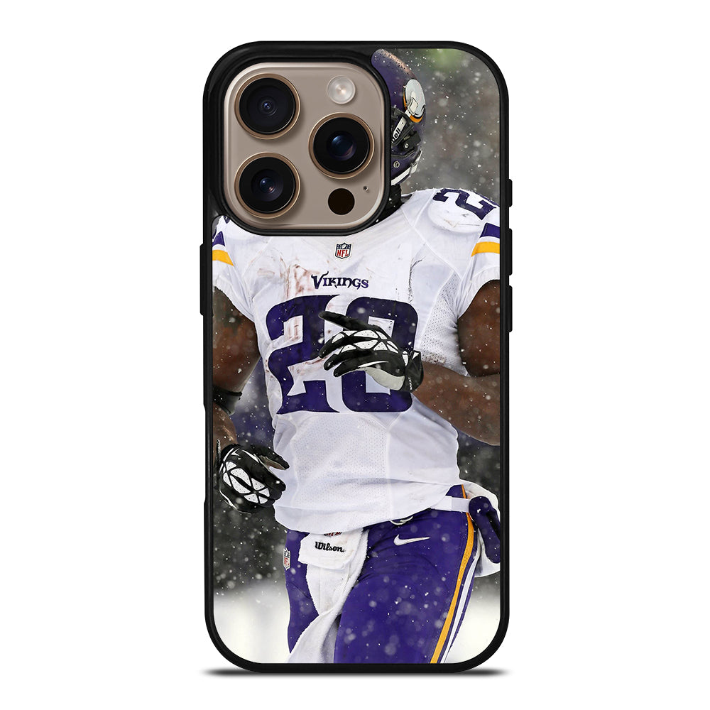 ADRIAN PETERSON VIKINGS MINNESOTA iPhone 16 Pro Case Cover