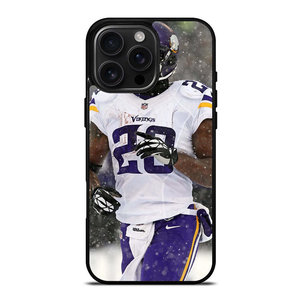 ADRIAN PETERSON VIKINGS MINNESOTA iPhone 16 Pro Max Case Cover