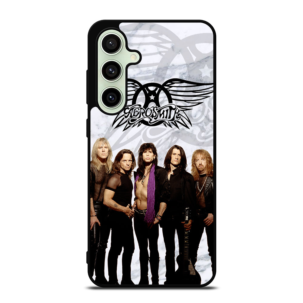 AEROSMITH ROCK BAND MARBLE Samsung Galaxy S24 FE Case Cover