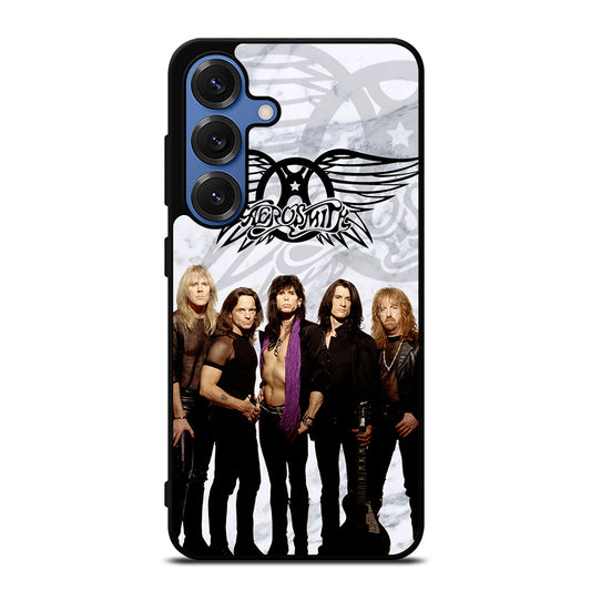 AEROSMITH ROCK BAND MARBLE Samsung Galaxy S25 Case Cover