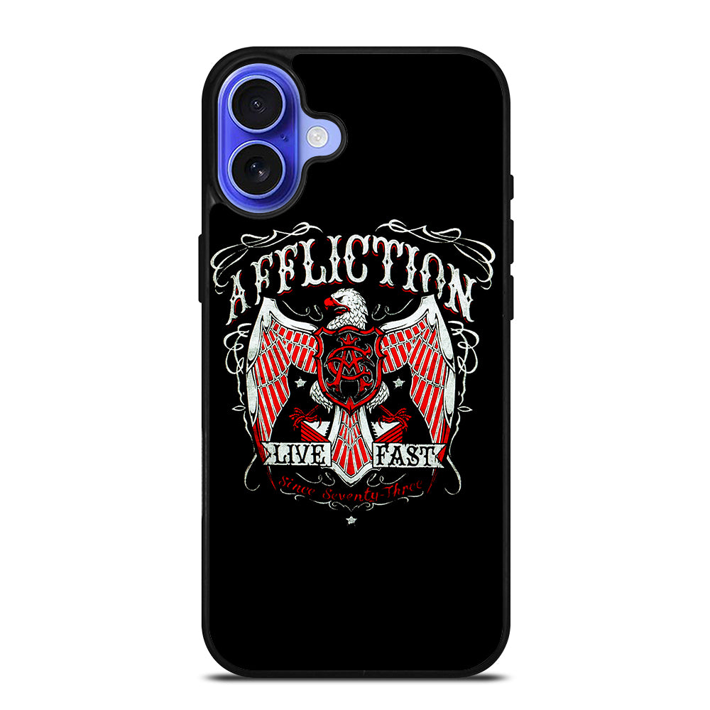 AFFLICTION LOGO 3 iPhone 16 Case Cover