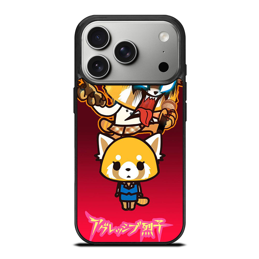 AGGRETSUKO CUTE CARTOON iPhone 17 Pro Case Cover