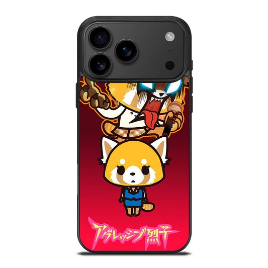 AGGRETSUKO CUTE CARTOON iPhone 17 Pro Max Case Cover