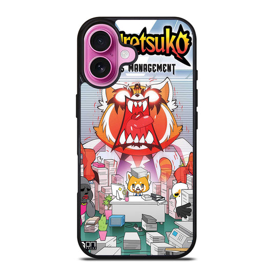 AGGRETSUKO STRESS MANAGEMENT iPhone 16 Plus Case Cover