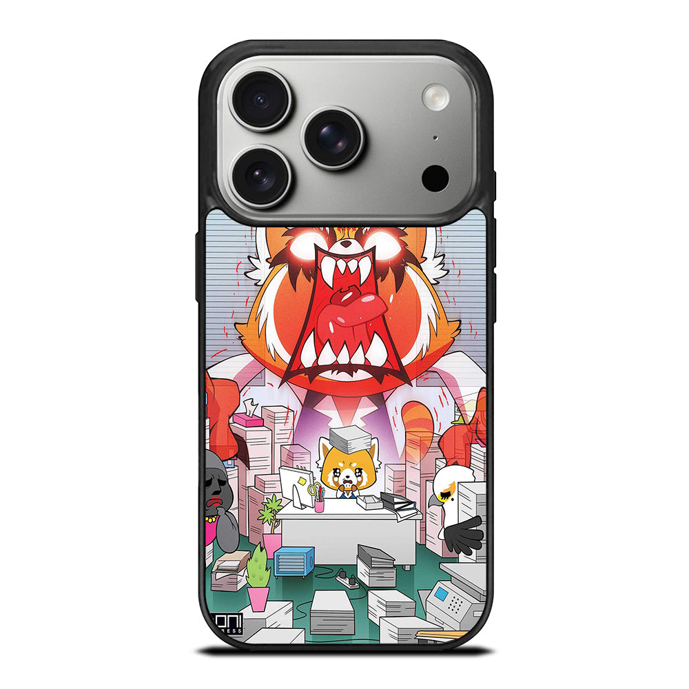 AGGRETSUKO STRESS MANAGEMENT iPhone 17 Pro Case Cover