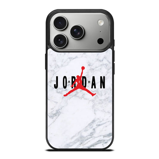 AIR JORDAN MARBLE LOGO iPhone 17 Pro Case Cover