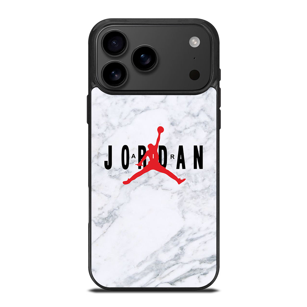 AIR JORDAN MARBLE LOGO iPhone 17 Pro Max Case Cover
