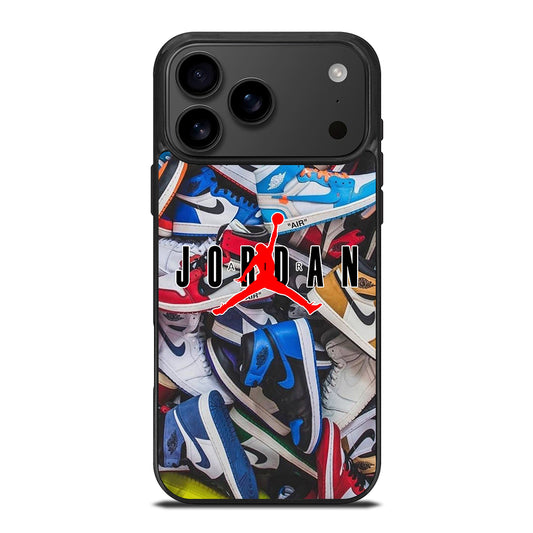 AIR JORDAN SHOES PATTERN LOGO iPhone 17 Pro Max Case Cover