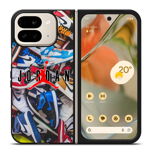 AIR JORDAN SHOES PATTERN LOGO Google Pixel 9 Pro Fold Case Cover