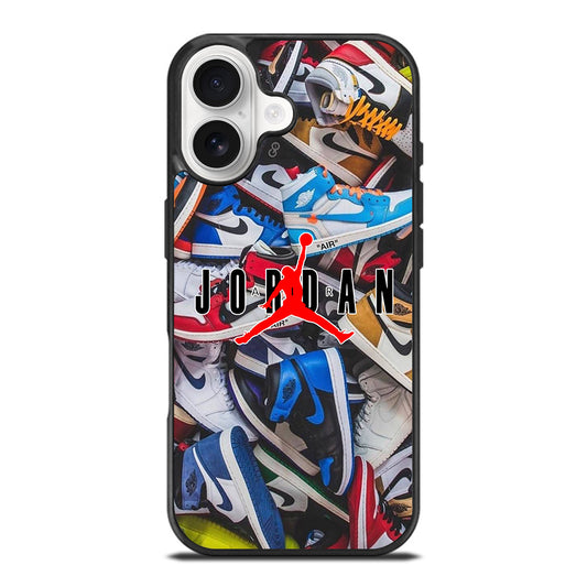AIR JORDAN SHOES PATTERN LOGO iPhone 17 Case Cover
