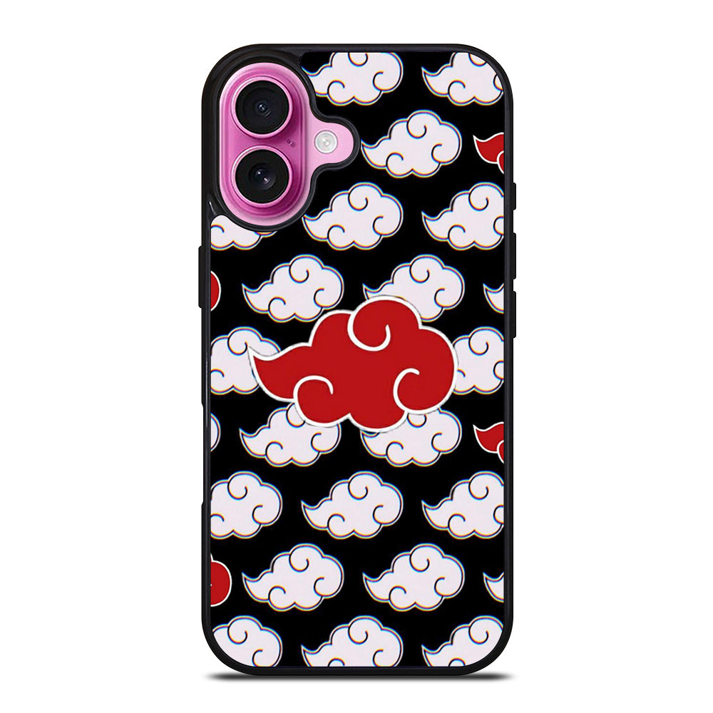 AKATSUKI CLOUDS NARUTO 2 iPhone 16 Plus Case Cover