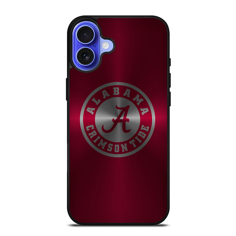 ALABAMA CRIMSON TIDE NFL LOGO 2 iPhone 16 Case Cover – casecentro