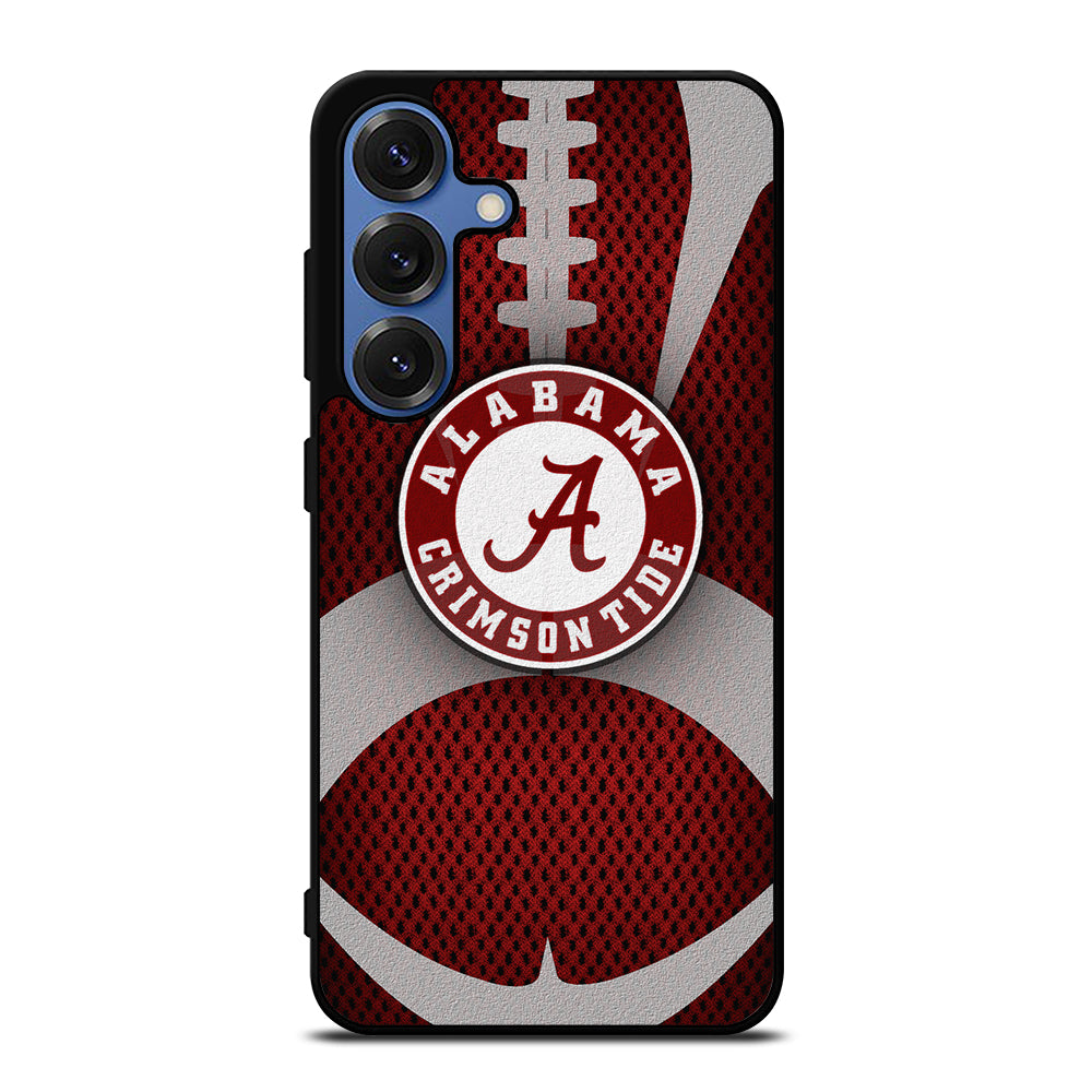 ALABAMA CRIMSON TIDE NFL LOGO 3 Samsung Galaxy S25 Case Cover