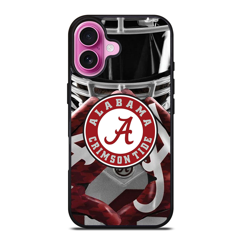 ALABAMA CRIMSON TIDE NFL LOGO 4 iPhone 16 Plus Case Cover