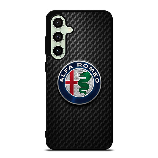 ALFA ROMEO CARBON EMBLEM Samsung Galaxy S24 FE Case Cover