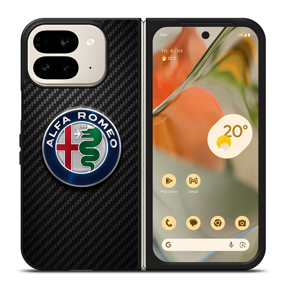 ALFA ROMEO CARBON EMBLEM Google Pixel 9 Pro Fold Case Cover