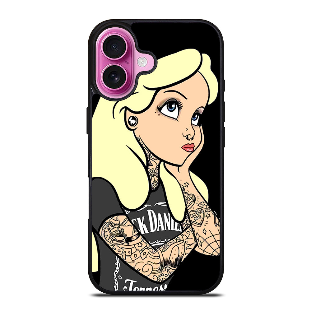 ALICE IN WONDERLAND BAD GIRL iPhone 16 Plus Case Cover