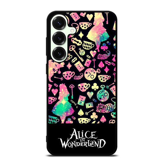 ALICE IN WONDERLAND PATTERN Samsung Galaxy S26 Plus Case Cover