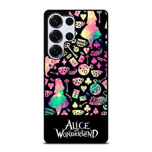 ALICE IN WONDERLAND PATTERN Samsung Galaxy S26 Ultra Case Cover