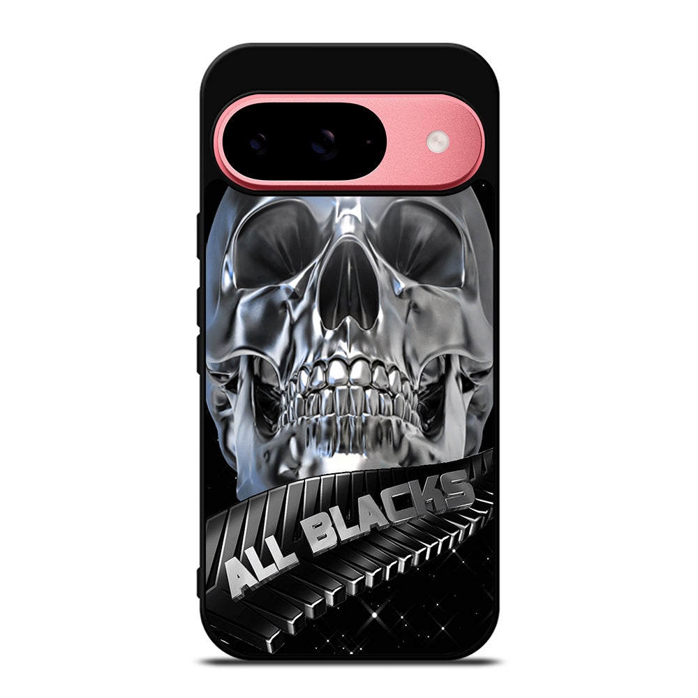 ALL BLACKS NEW ZEALAND RUGBY SKULL Google Pixel 9 Case Cover