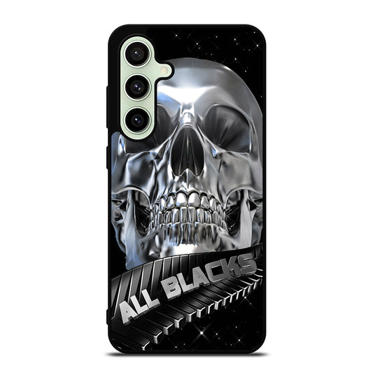 ALL BLACKS NEW ZEALAND RUGBY SKULL Samsung Galaxy S24 FE Case Cover