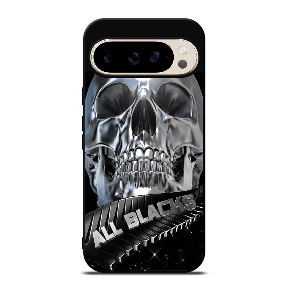 ALL BLACKS NEW ZEALAND RUGBY SKULL Google Pixel 9 Pro Case Cover