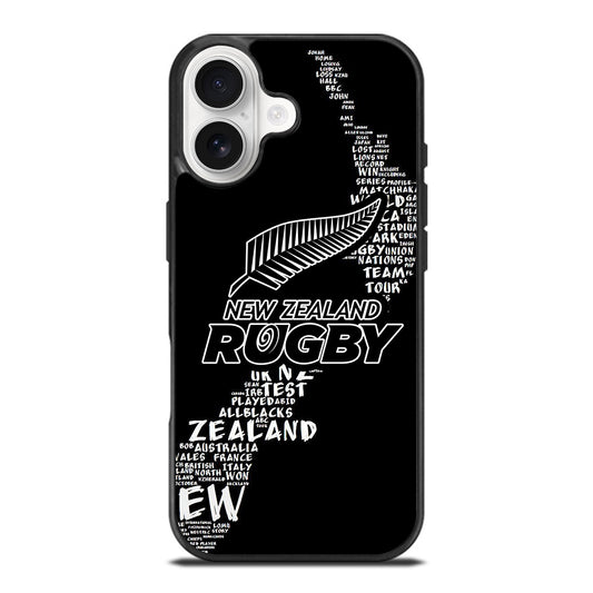 ALL BLACKS NEW ZEALAND RUGBY TEAM 2 iPhone 17 Case Cover