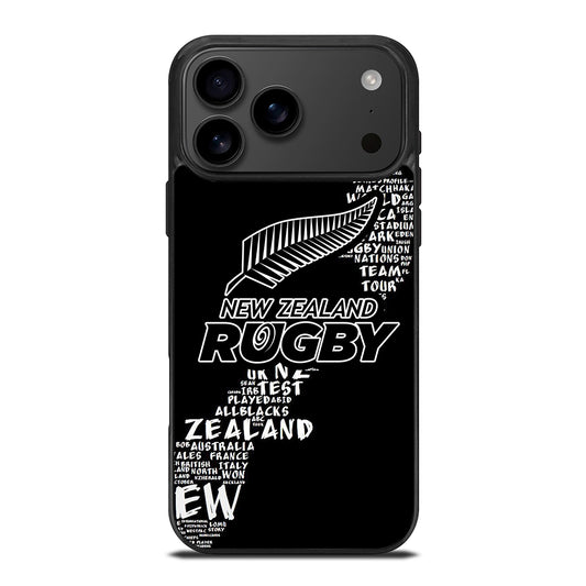 ALL BLACKS NEW ZEALAND RUGBY TEAM 2 iPhone 17 Pro Max Case Cover