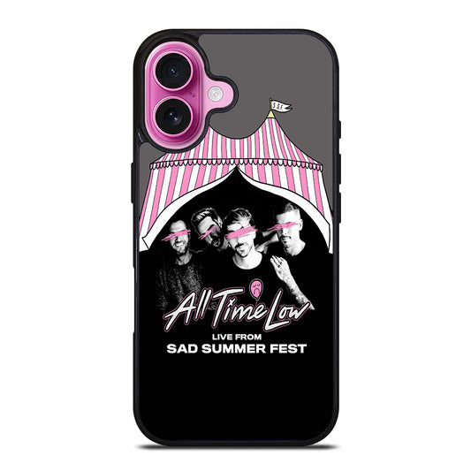 ALL TIME LOW SUMMER FEST iPhone 16 Plus Case Cover